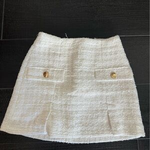 Zara tweed skirt